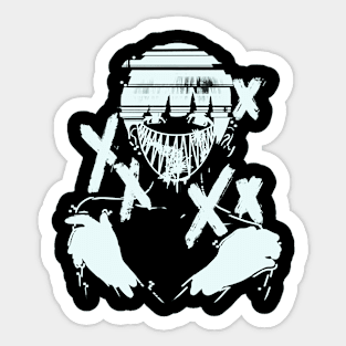 scary monster Sticker